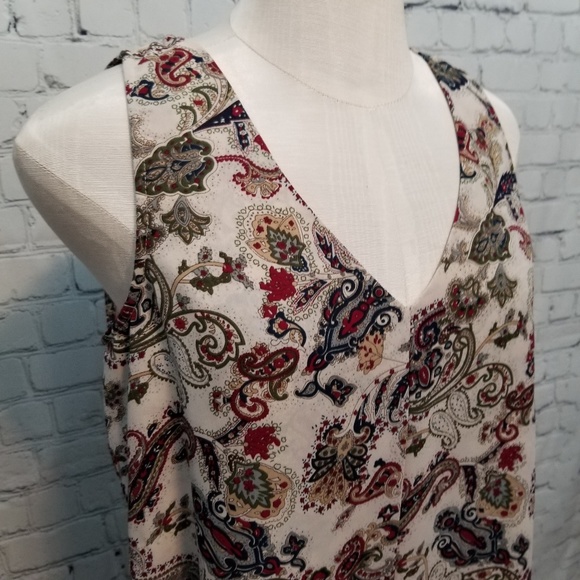 DANIEL RAINN paisley top - Picture 2 of 7